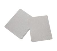 DIYEAH 10 Unidades Lámina Aislante de Mica para Microondas, Placa Ignífuga Alta Resistencia al Calor, Adecuado para Reparación de Hornos en Cocina y Hogar