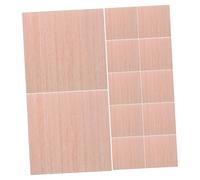 DIYEAH 100 Hojas Notas Adhesivas de Madera Resistente al Desgaste para Oficina Estudio y Extraíbles con Adhesión para Recordatorios Diarios