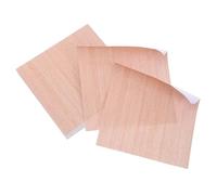 DIYEAH 100 Hojas Notas Adhesivas de Madera Resistente Autopegantes para Oficina Escuela Memo Sin para Recordatorios y Colaboración