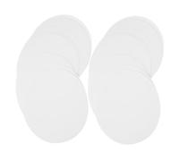 DIYEAH 100 Piezas Papel Redondo Blanco para Dibujo Manualidades Diy Papel Grueso Resistente para Artistas