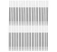 DIYEAH 100 recambios de bolígrafos de gel borrables con calor para marcar telas con tinta que desaparece, ideales para coser, acolchar y escribir. Color negro.