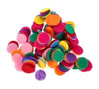 DIYEAH 1000 Piezas Discos de Fieltro Coloridos para Manualidades Diy Círculos de Tela para Proyectos de Costura Material Suave y Seguro para Educación Infantil y Decoraciones Festivas