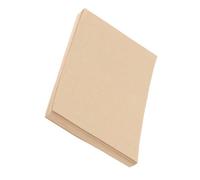 DIYEAH 100piezas Papel De Carta Vintage Papelería Creativa Papel Kraft Resistente Para Escritura Manual y Manualidades Oficina Escuela
