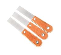 DIYEAH 10piezas Espátula Para Masilla De Acero Raspador Para Eliminar Pegamento Cuchillas Pulidas Herramienta De Paleta Para Acabado De Paneles