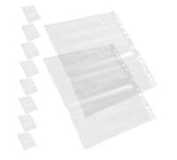 DIYEAH 10piezas Protector De Documentos para Películas Planas Set De Fundas Resistentes para Negativos Porta Fotos Archivo con Diseño Práctico para Coleccionistas y Conservación