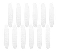 DIYEAH 12 Piezas Cinturón de Ombligo Blanco para Recién Nacidos de | Suave Piel, Transpirable y Absorbente, Uso bajo Ropa y Pijama, para Dormir