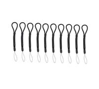 DIYEAH 12 Piezas Correa Ajustable de Mano para Cámara y Teléfono Móvil Cuerda Anticaída Color Negro para Manualidades y Protección Pérdidas