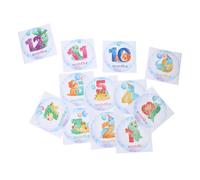 DIYEAH 12 Piezas Pegatinas de Meses para Bebés Recién Nacidos para Fotografía Accesorios de para Mamás Embarazadas y de