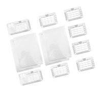 DIYEAH 12 Piezas Plantilla de Línea Recta de Plástico Beige para Dibujo y Rotulación Medidas Precisas y Uso Versátil en Aplicaciones Profesionales y Creativas