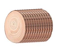 DIYEAH 12 Piezas Rodajas de Madera Natural sin Terminar para Manualidades Diy de Posavasos y Decoración