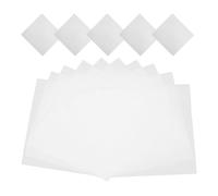 DIYEAH 15 Hojas de Papeles de Filtro Cualitativos Grandes de Laboratorio, Papel Absorbente Blanco para Experimentos de Absorción de Agua Lenta