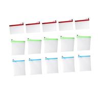 DIYEAH 15 Piezas Bolsas de Almacenamiento Reutilizables con Cordón para Alimentos Frutas y Verduras Resistentes y Portátiles Aptas para Congelador y Frigorífico Bolsas Ecológicas