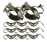 DIYEAH 15 Piezas Máscaras de Carnaval Vintage de Media Cara para Hombres y Mujeres Máscaras Venecianas para Fiesta de Halloween y Carnaval