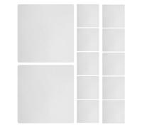 DIYEAH 15piezas Filtro Cualitativo Grandes para Experimentos Laboratorio Surtido Absorción Rápido Medio Lento Papel Filtro Cuadrado Consumible Práctico