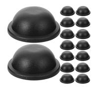 DIYEAH 16piezas Pies de Bolsa de Plástico de Repuesto Soporte para Maletas Almohadillas para Patas de Equipaje Accesorios para Viajes Uso Mochilas y Maletas