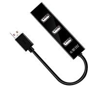 DIYEAH 1Pieza Concentrador USB Adaptador De Cable De Computadora Hub Divisor Multi USB Compatible con Múltiples Compacto