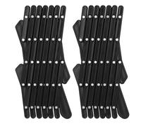 DIYEAH 2 barreras Ajustables para Mascotas en la Ventana del Coche: Valla de plástico para Perros y Gatos, Puerta Extensible para Mascotas, Barrera retráctil para Viajes.