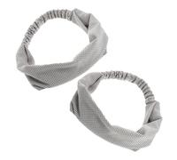 DIYEAH 2 Diademas Deportivas Refrescantes de Poliéster para Correr al Aire Libre E Indoor, Cómodas Buena Transpirabilidad, Pack de 2 Unidades para Amigas y Colegas