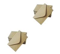 DIYEAH 2 Juegos Tarjetas De Invitacion Sencillas Sobres De Estilo Europeo Sobres De Invitación Tarjetas De Invitación De Boda Sobre Postal 40 Uds * 2