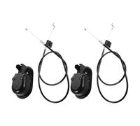 DIYEAH 2 Manijas de Repuesto para Sillones Reclinables con Cable de 91cm, Diseño Ergonómico y Aleación Resistente para Reparación y Ajuste Suave en Sofás Reclinables