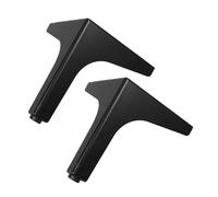 DIYEAH 2 Patas Triangulares De Metal para Muebles, para Reemplazar Mesas Auxiliares Estables, Sofás, Mesas De Centro, Tocadores, Patas De Reparación.