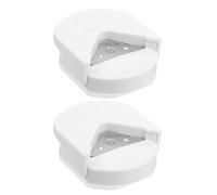DIYEAH 2 Perforadoras Redondeadoras de Esquinas R4 para Papel y Cartulina Cortadores Prácticos para Fotos Manualidades y Oficina Herramienta Portátil para Tarjetas y Álbumes de