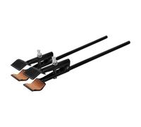 DIYEAH 2 Piezas Abrazadera de Matraz para Laboratorio Pinza para Vaso de Precipitados de Hierro Negro para Sujetar Matraces y Equipo de Laboratorio Biología E Investigación Científica