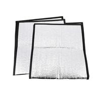 DIYEAH 2 Piezas Alfombrilla Calefactora para Reptiles Película Reflectante Aislante Cojín Térmico para Tortugas y Arañas Manta Térmica para Terrarios Ahorro Energético y Durabilidad