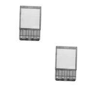 DIYEAH 2 Piezas Caja Protectora para Enchufe con Gancho Multipropósito Cubierta Adhesiva Diseño Elegante Resistente al Agua para Baño Protección Segura contra Salpicaduras Material