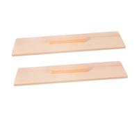 DIYEAH 2 Piezas Cubiertas de Moldes de Madera Natural para Jabón y Tostadas Reutilizables Ligeras y Fáciles de Limpiar para DIY