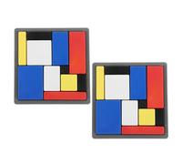 DIYEAH 2 Piezas de Rompecabezas de lógica - 88 desafíos, 4 Niveles de dificultad. Juego de ingenio - Cubos de construcción de Rompecabezas, Juguetes de lógica y razonamiento para niños.