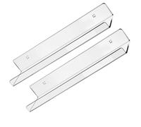 DIYEAH 2 Piezas Estante de Baño Acrílico Montado en Pared para Almacenar Champú, Diseño Simple y Práctico, Adecuado para Organizar el Baño Estilo Fresco y Funcional