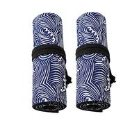 DIYEAH 2 Piezas Estuche Enrollable para Lápices de Lona Bolsa Organizadora Grande y Duradera para Artistas con Compartimentos Diseño y Resistente para Guardado y Transporte Fácil