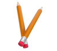 DIYEAH 2 Piezas Lápices Jumbo Divertidos con Borrador Pre Afilados de Útiles Escolares para de y Preescolar Accesorios Recarga
