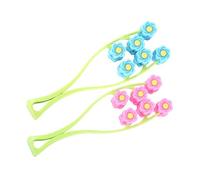 DIYEAH 2 Piezas Masajeador de Belleza Facial Rodillo de Masaje Facial Pp Azul Reutilizable, Pequeño y Práctico para Uso en Casa y Exterior