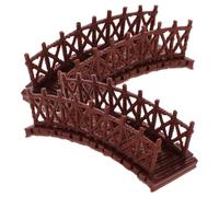 DIYEAH 2 Piezas Micro Paisaje Decoración Mini Arco Resistente para Jardín Miniatura Accesorio para Mesa de Arena y Pecera Modelo Vintage Chino