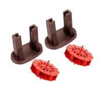 DIYEAH 2 Piezas Miniature Aquarium Water Wheel Silent Operation Creative DIY Water Feature For Fish Tank Zen Garden Decor