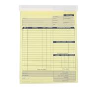 DIYEAH 2 Piezas para Registros de Trabajo Libro de Recibos para Pymes Gestión de Gastos y Documentación Financiera