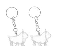 DIYEAH 2 Piezas Pet Hair Memorial Keepsake Box Compact Dog Cat Hair Collection Bottle Keyring For Pet Owners Secure Storage