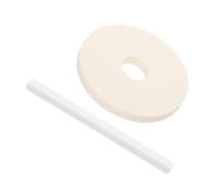 DIYEAH 2 Piezas Piedra para pulir cerámica Kit de herramientas de arcilla herramientas de cerámica para alfarería accesorios de cerámica Herramientas de acristalamiento diamante blanco