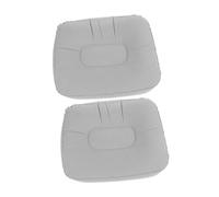 DIYEAH 2 Piezas Reposapiés Inflable de Viaje Almohada para Pies con Inflado Rápido Cojín Portátil para Oficina Camping y Avión Soporte Ergonómico para Descanso y Circulación