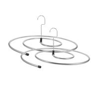 DIYEAH 2 Piezas Tendedero Espiral de Acero Inoxidable para Toallas Grandes de Perchas Giratorias para Secar Sábanas Mantas y Ropa de Baño Resistente Arrugas para Ahorro de Espacio