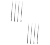 DIYEAH 2 Series Cuchillo Rebanador para Máquina De Pan Tostada Cortadora De Fabricante Cortadora De Pan Serrada De Cuchillo De Pan Corte Metal Silver 4 Piezas*2