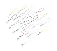 DIYEAH 2 Series Cuerda Para Teléfono Móvil Gancho De Langosta Decoraciones De Coloridas Correa Multifuncional Para Smartphone Y Llaves Para Fiestas 100 Piezas*2