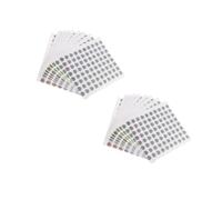 DIYEAH 2 Series Pass Etiquetas Adhesivas Qc Aprobadas Unidades Diámetro Resistentes Agua Y Sol Para Control Calidad Almacén Etiquetas Adhesivas Duraderas Para Estantes Y 1600 Piezas X 2