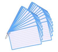 DIYEAH 2 Tarjeta de índice Tarjetas de Nota Tarjetas Flash en Recuerdo de Tarjeta en - Tarjetas Plegables Tarjetas de Palabras engrosadas pequeñas Tarjetas en Papel