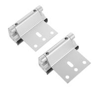 DIYEAH 2 Unidades Cerradura de Seguridad para Puerta de Aleación de Aluminio Protección Infantil y Ajuste para Puertas de Hierro y Madera