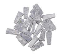 DIYEAH 20 Piezas de Grava de Resina para peanas, Juegos de Guerra, mosaicos, Manualidades, bonsáis, suculentas, Jardines en Miniatura o de Hadas, acuarios.