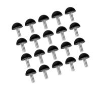 DIYEAH 20 Piezas Patas Niveladoras Ajustables para Muebles con Cabeza Redonda Patas para Sillas y Mesas Soporte Estable para Gabinetes Fácil Instalación con Tornillos y Arandelas