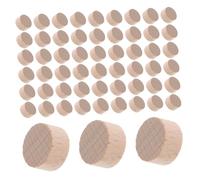 DIYEAH 200 Piezas Rodajas de Madera de Haya sin Acabado de Círculos de Madera para Manualidades Diy Decoraciones de Fiesta y Proyectos Casa Color Natural